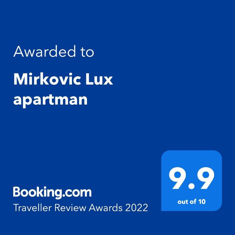 Mirkovic Lux Apartman Ni Εξωτερικό φωτογραφία